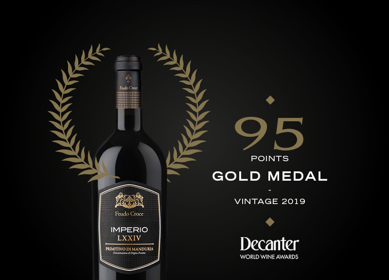 GOLD MEDAL AT THE DECANTER WORLD WINE AWARD