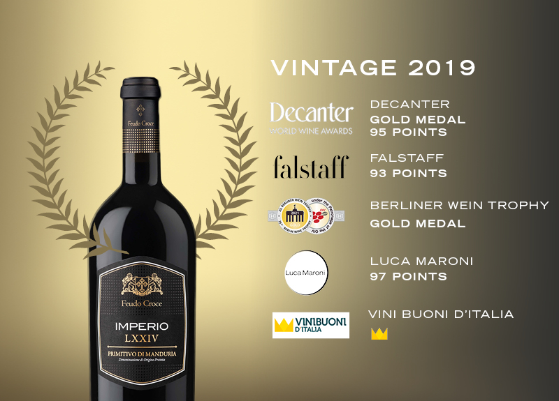 MULTI-AWARD WINNING IMPERIO PRIMITIVO DI MANDURIA