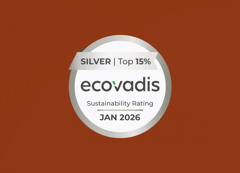 Ecovadis 2026 – Dal Bronzo all’Argento: la nostra crescita sostenibile non si ferma!